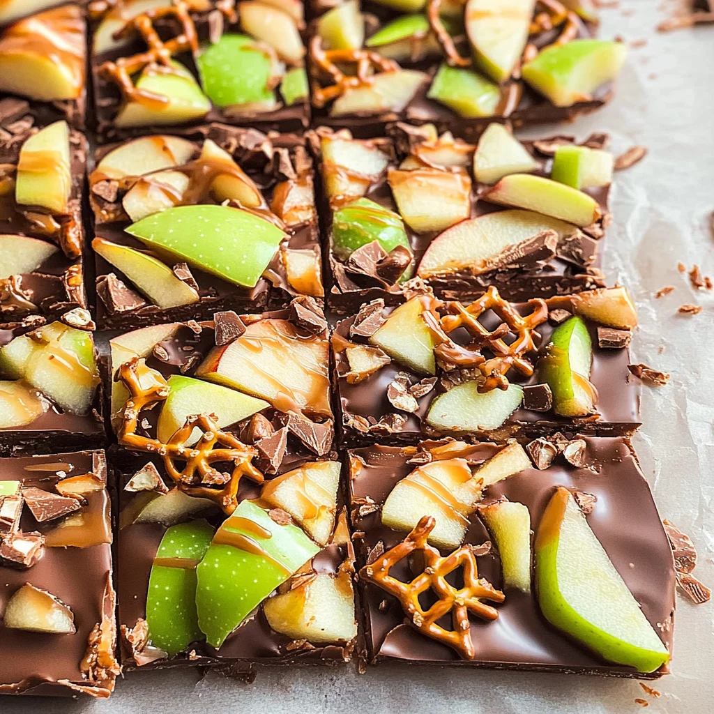 Caramel Apple Bark