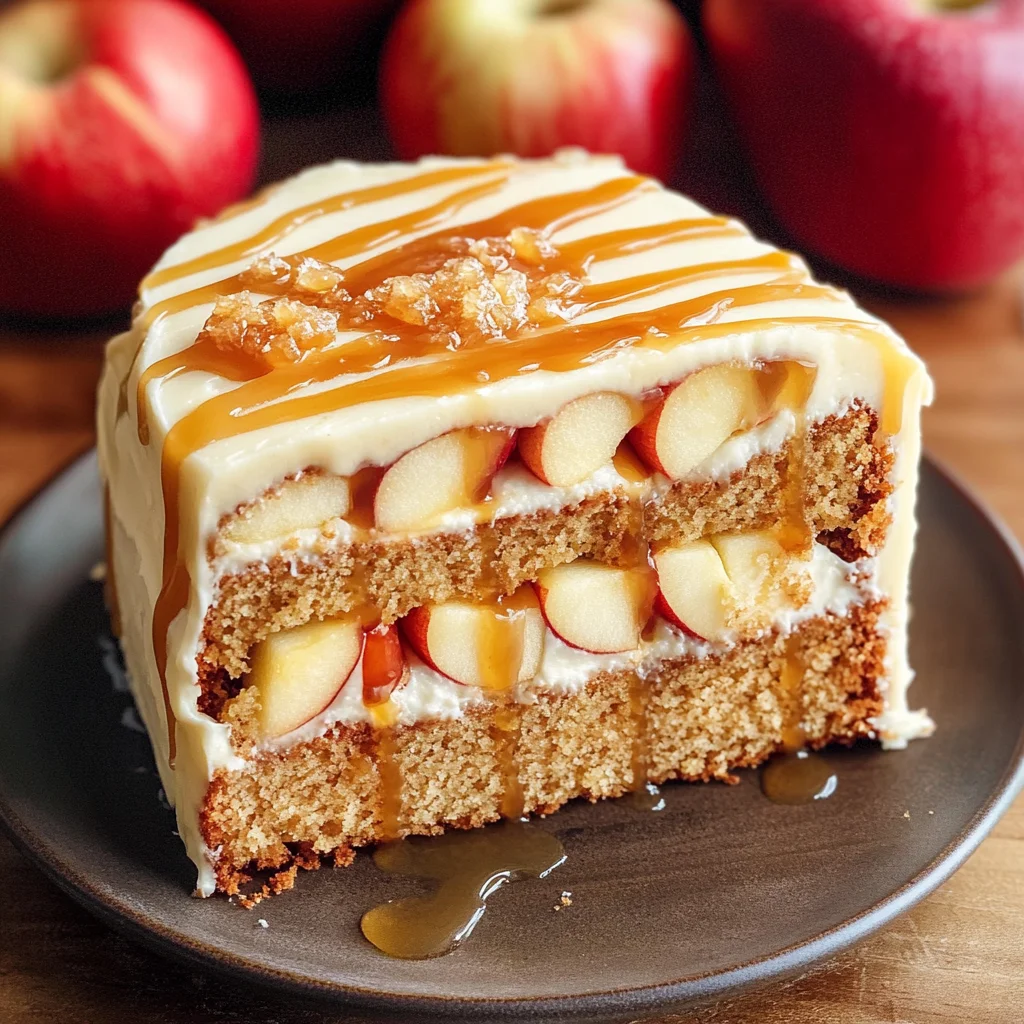 Caramel Apple Cake