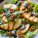 Caramelized Pear and Blue Cheese Salad: A Sweet and Savory Delight