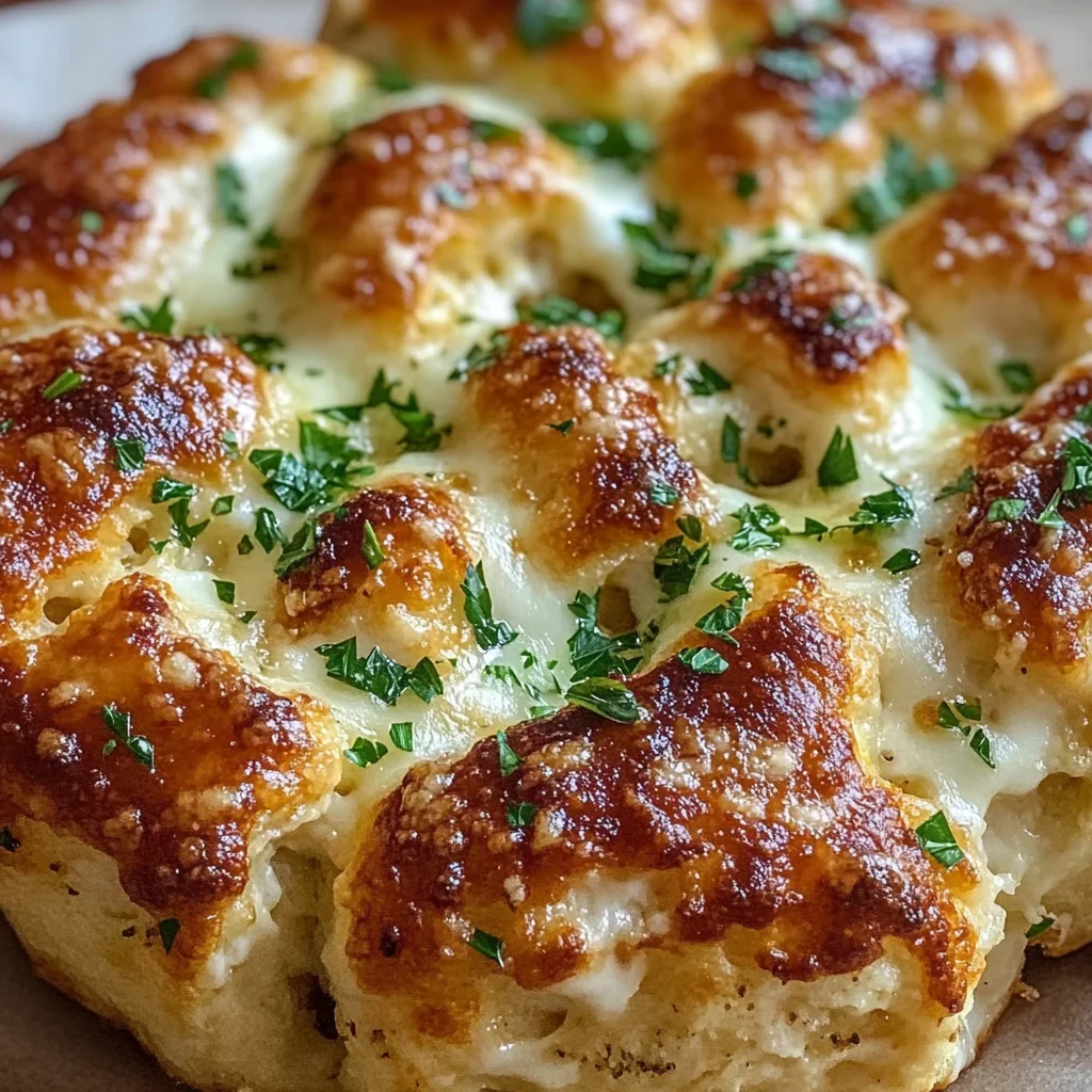 Chicken Alfredo Monkey Bread