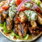 Chicken Pita Gyros