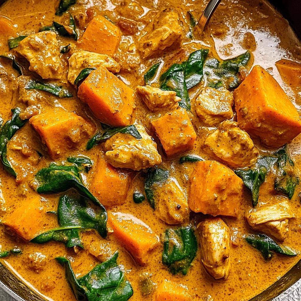 Chicken Sweet Potato Curry