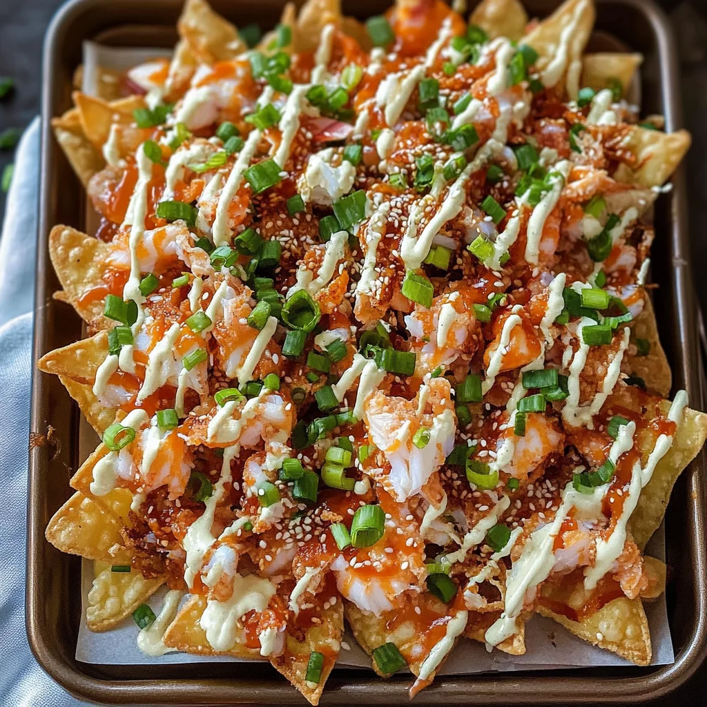 Crab Rangoon Nachos
