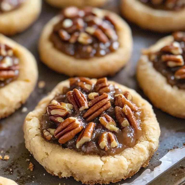 Crumbl pecan pie cookies
