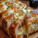 Garlic Parmesan Pull-Apart Bread