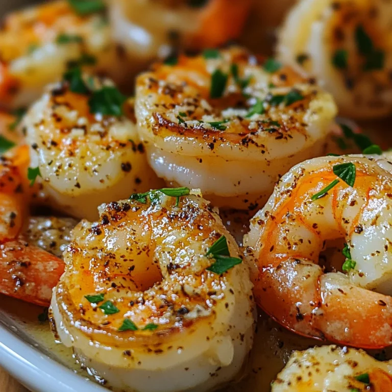 Garlic Parmesan Roasted Shrimp