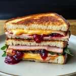 Ham Cheddar Cranberry Melt
