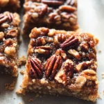 Healthy Gluten-Free Pecan Pie Bars