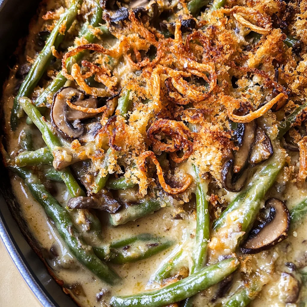 Homemade Green Bean Casserole