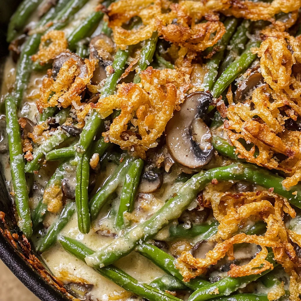 Homemade Green Bean Casserole