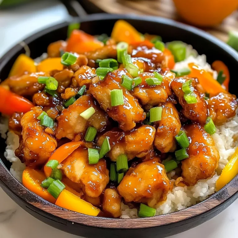 Juicy Blackstone Orange Chicken