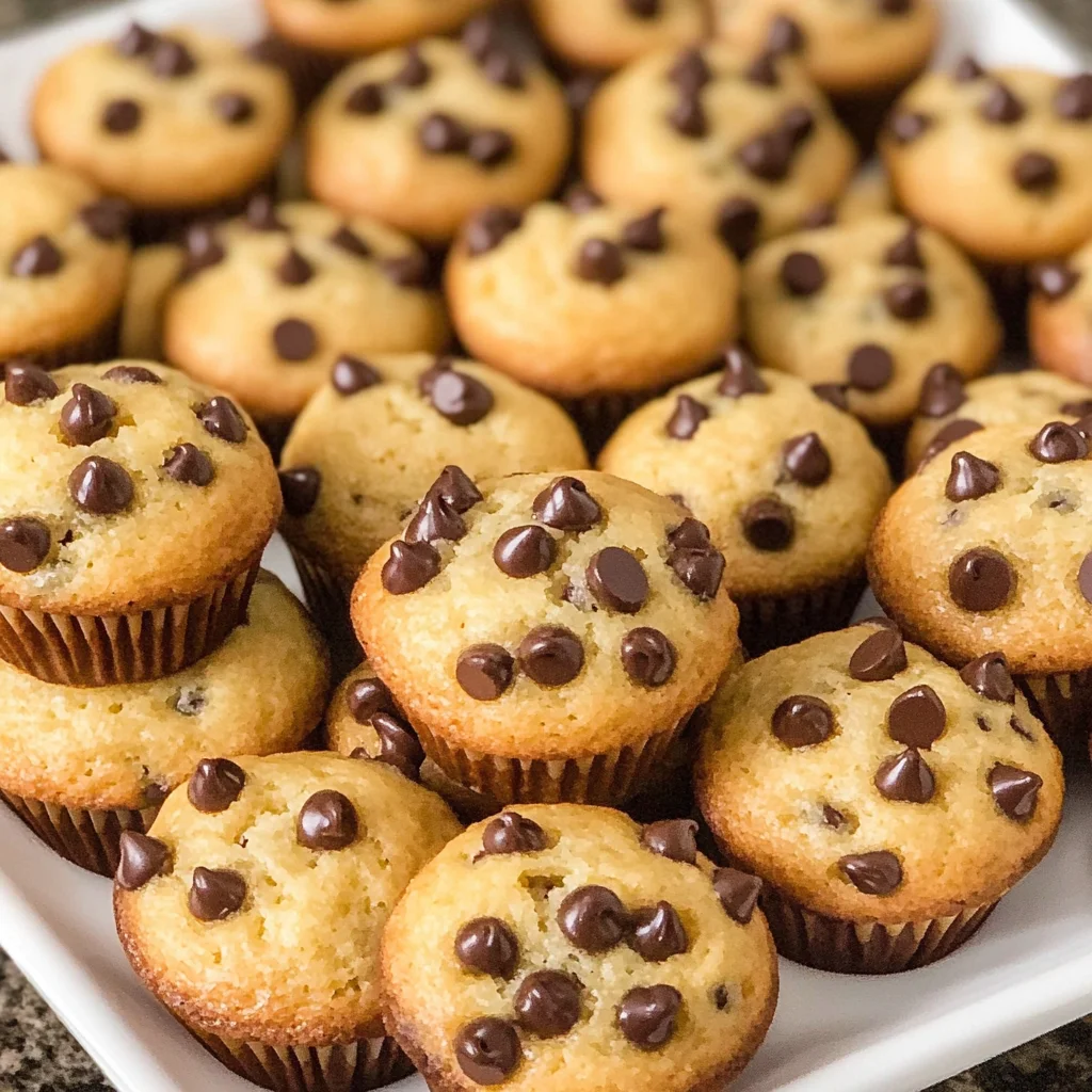 Mini Chocolate Chip Muffins