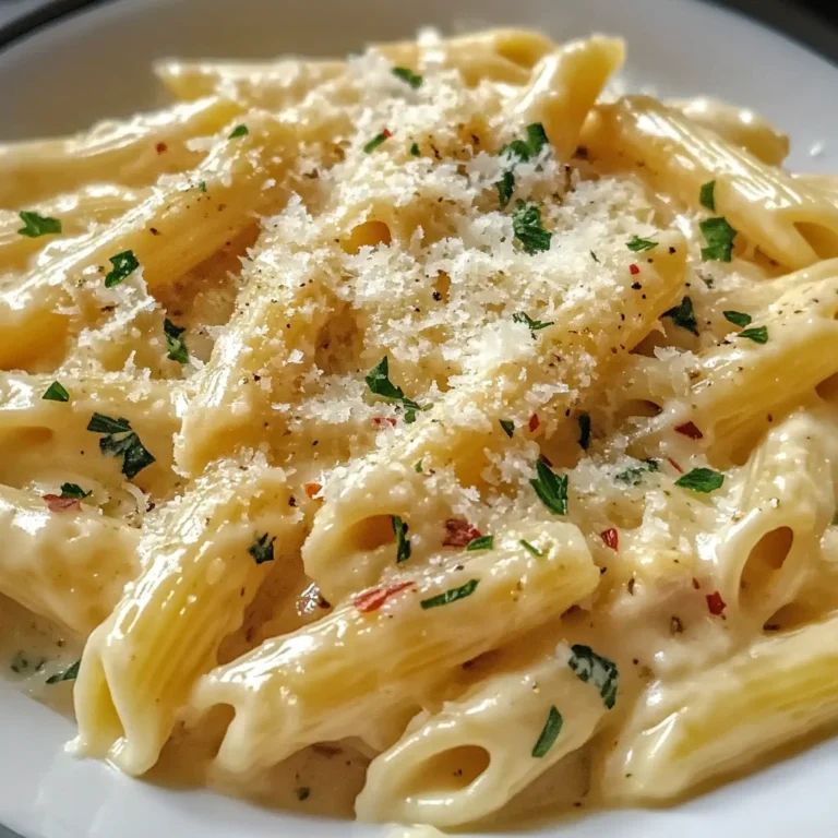 One Pot Creamy Garlic Pasta (Just 20 Minutes!)