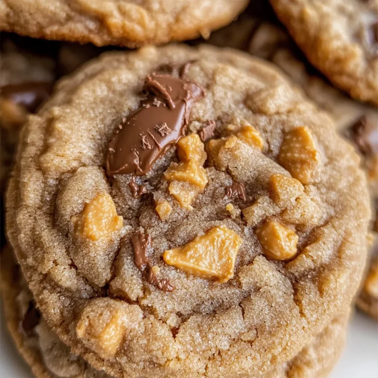 Peanut Butter Butterfinger Cookies