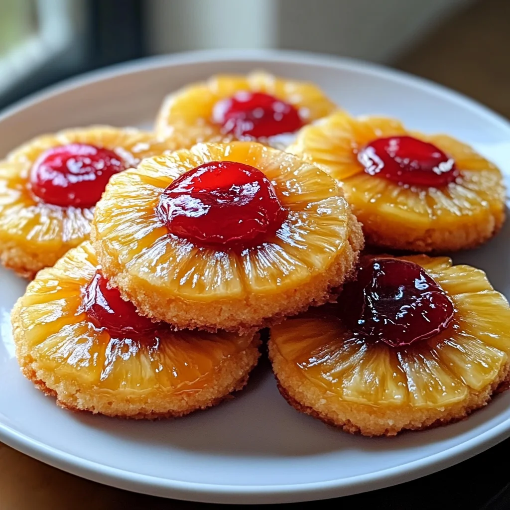 Pineapple Upside-Down Cookies: A Fun Twist on a Classic Dessert