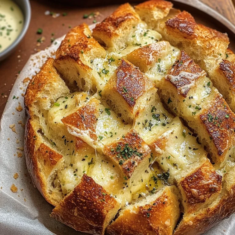Pull Apart Garlic Bread Recipe