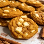 Pumpkin White Chocolate Chip Cookies