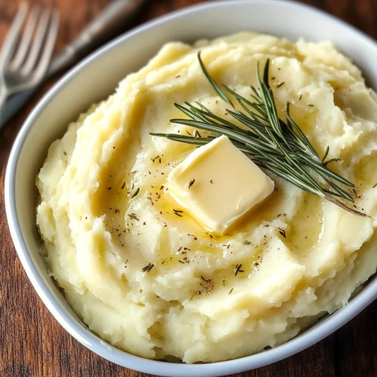 Rosemary Garlic Mashed Potatoes