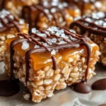 Salted Caramel Rice Krispie Treats: A Sweet & Salty Indulgence