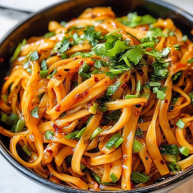 Shallot Chili Oil Noodles