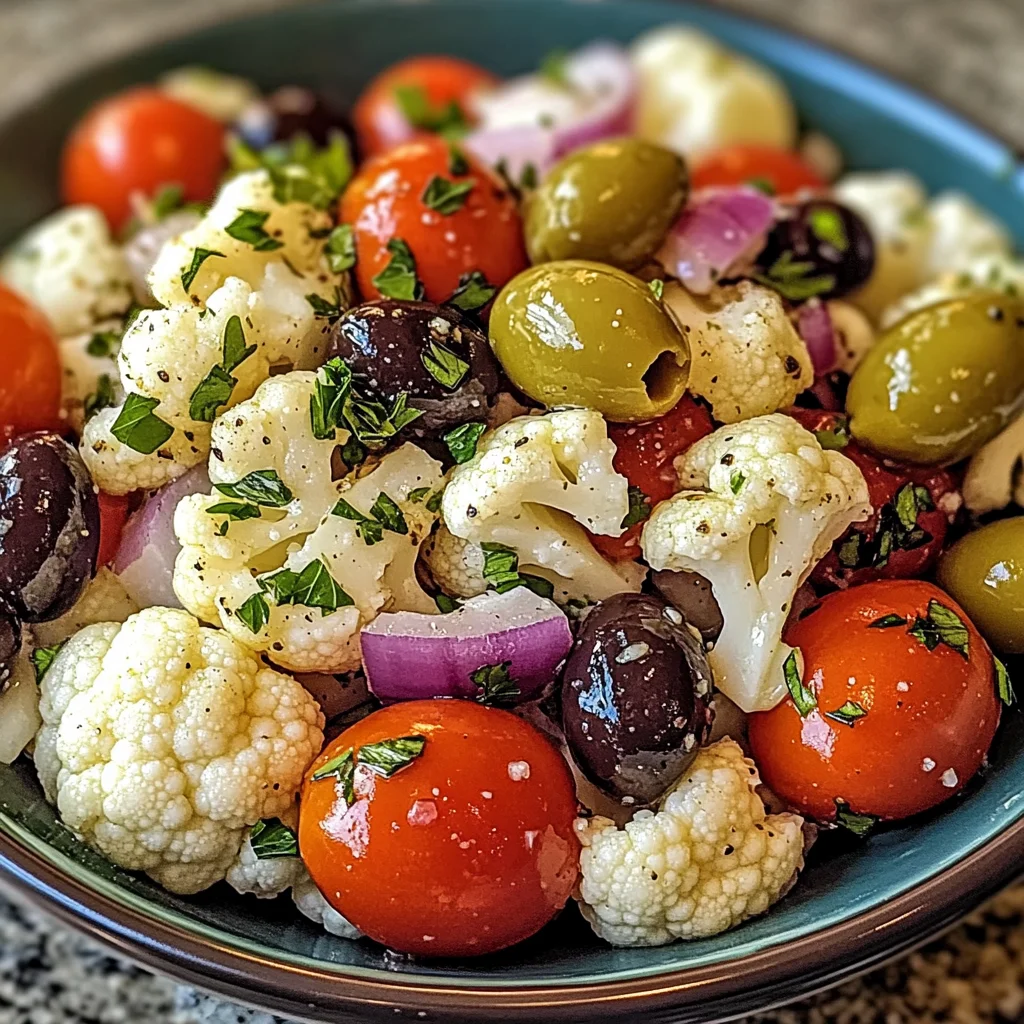 Sicilian Cauliflower Salad