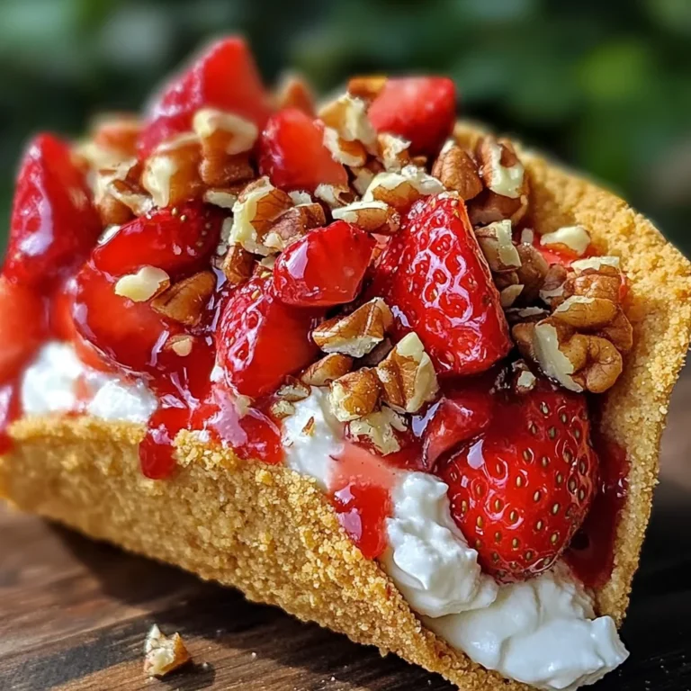 Strawberry Crunch Cheesecake Tacos