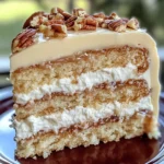 White German Chocolate Cake with Cheesecake Center