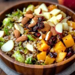 Wild Rice Harvest Bowls with Fig Balsamic Vinaigrette