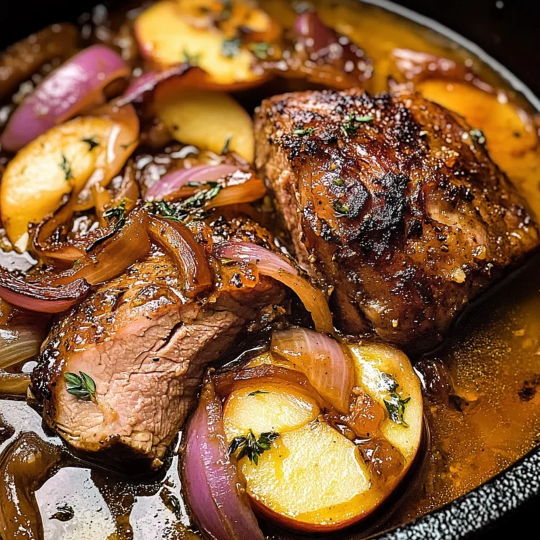 Apple Cider Braised Pork Shoulder