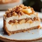 Apple Crisp Cheesecake