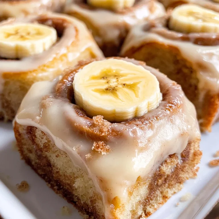 Banana Bread Cinnamon Rolls