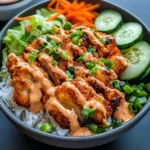 Bang Bang Chicken Rice Bowl