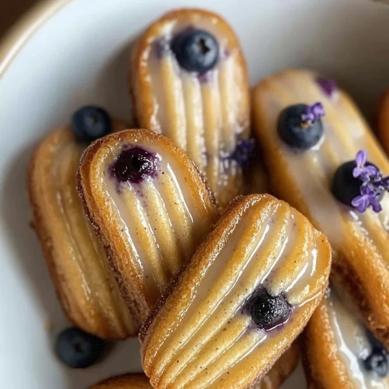 Blueberry Lavender Vegan Madeleines: An Incredible 7-Step Recipe