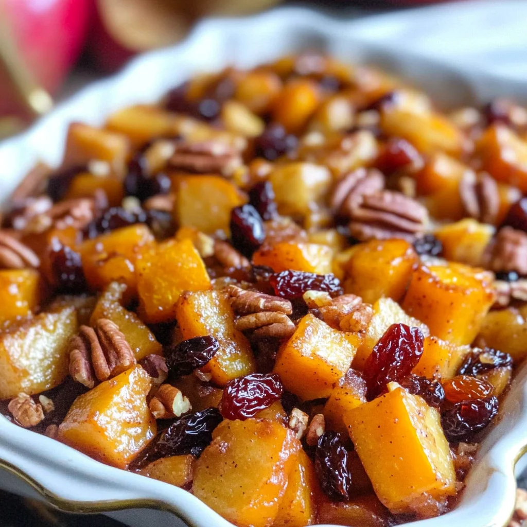 Butternut Squash Apple Bake