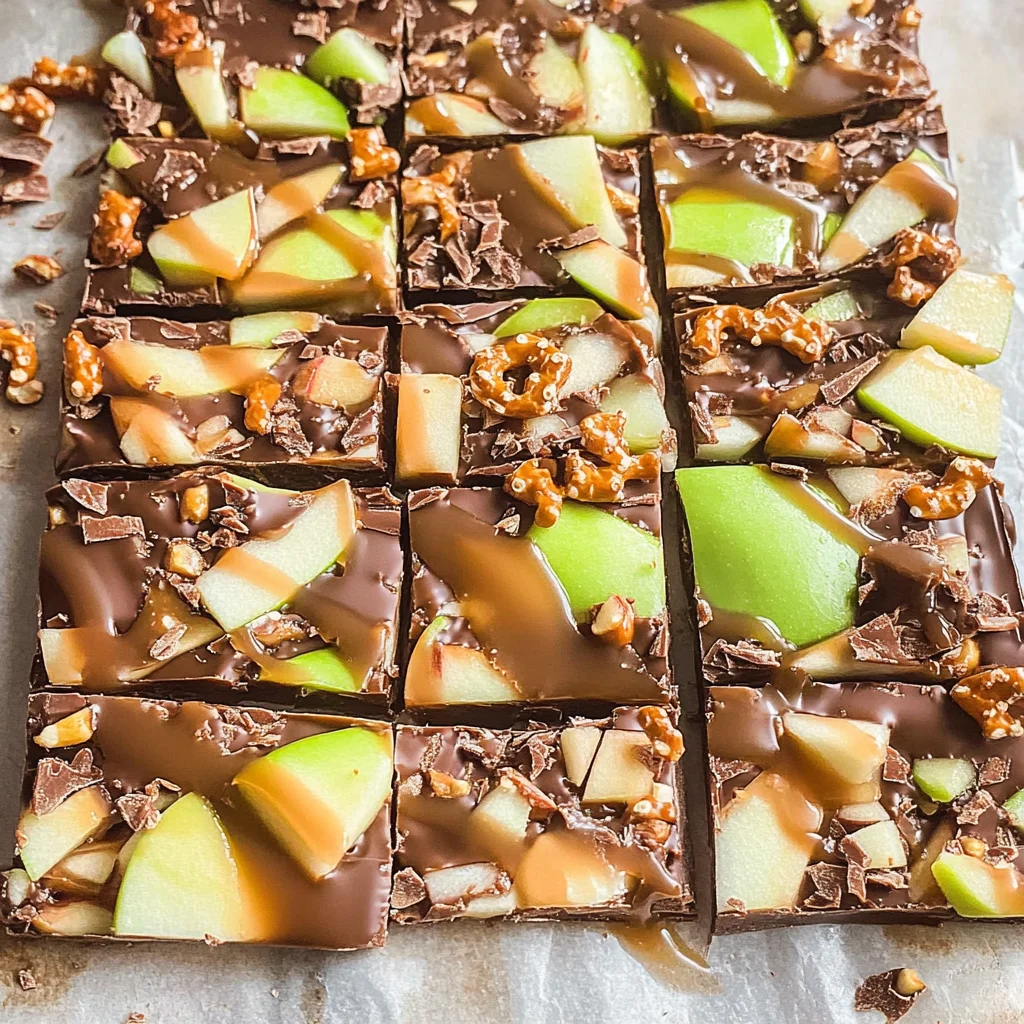 Caramel Apple Bark