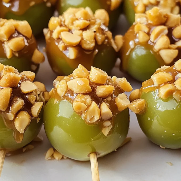 Caramel Apple Grapes