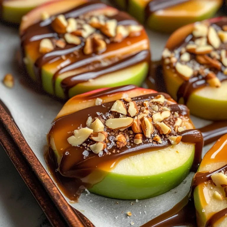Caramel Apple Slices