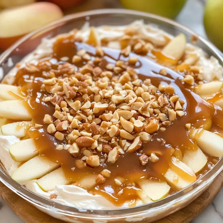 Cream Cheese Caramel Apple Dip