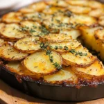 Crispy Balsamic-Thyme Potato Torte
