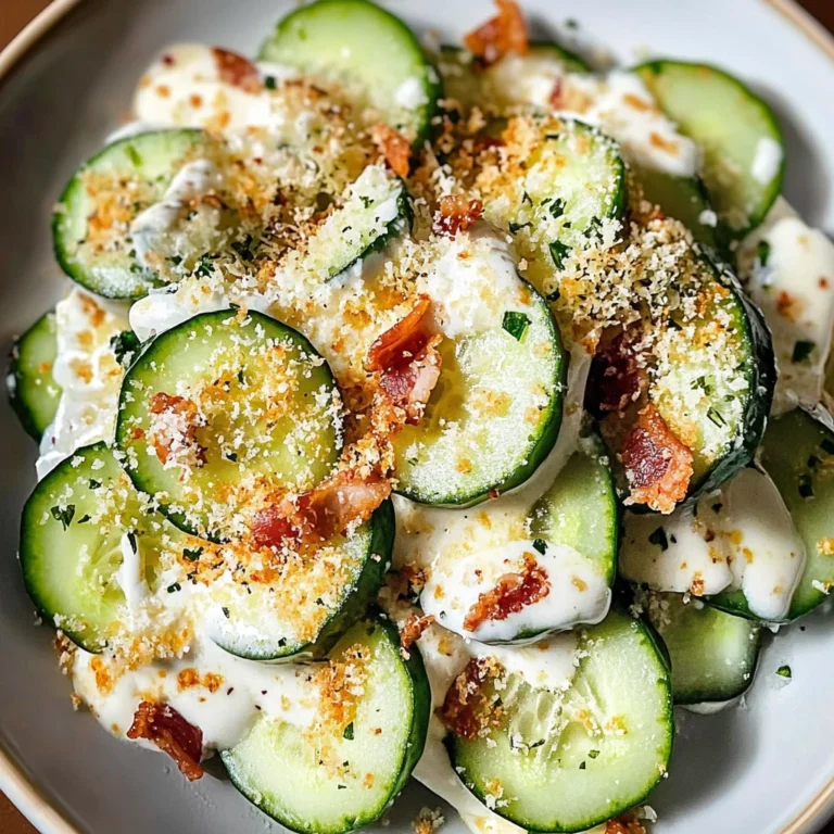 Cucumber Caesar Salad