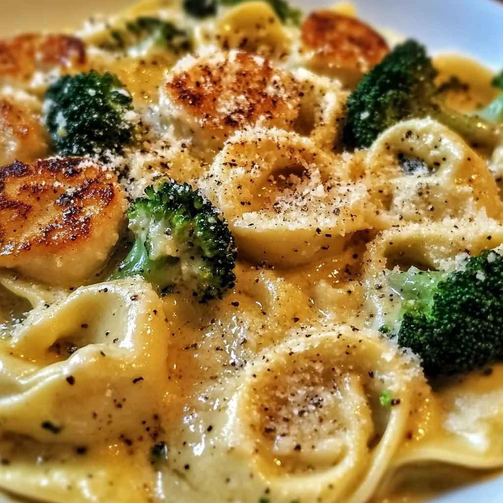 Garlic Parmesan Chicken Tortellini