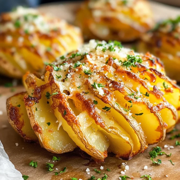 Garlic Parmesan Duchess Potatoes