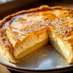 Golden Greek Honey Pie (Melopita)