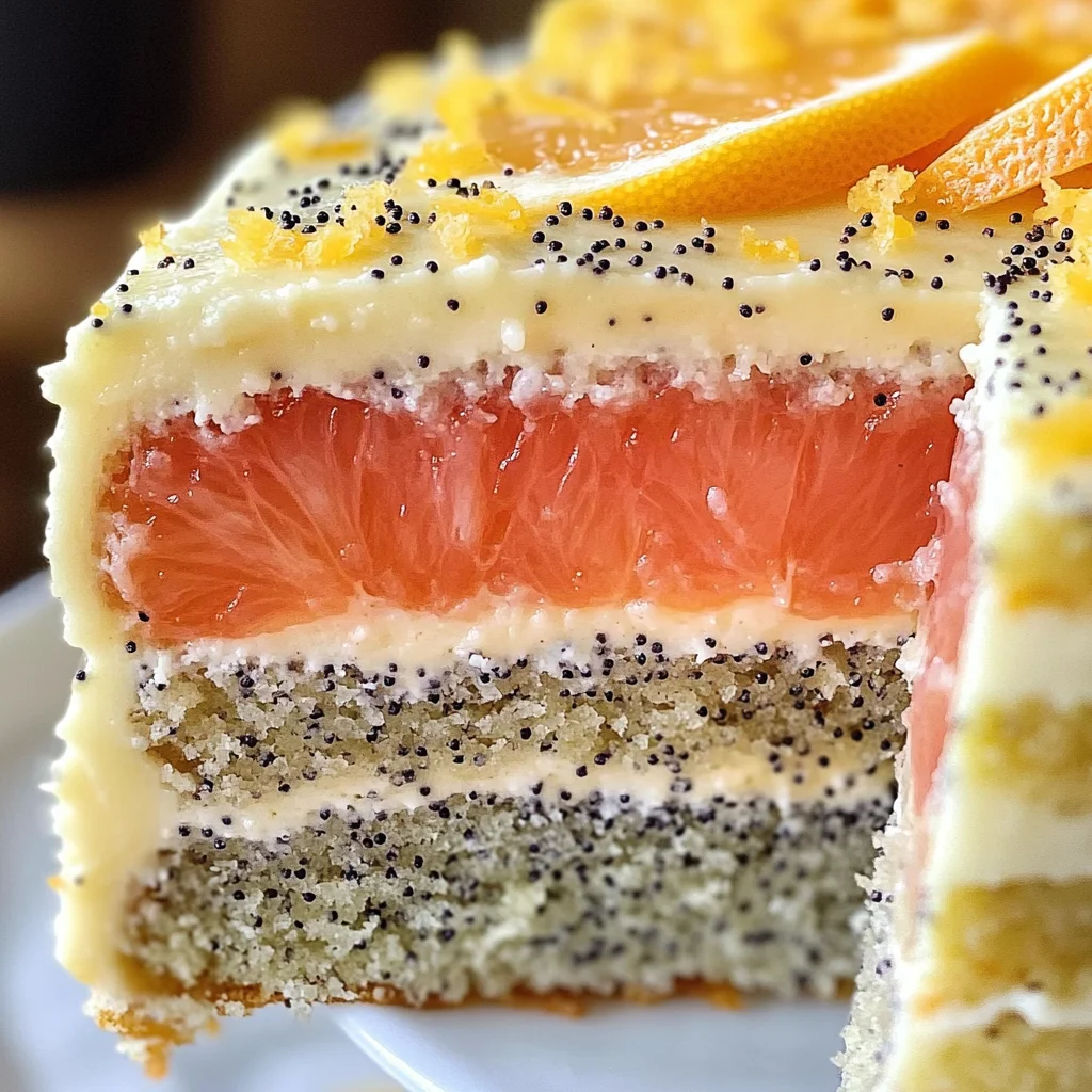 Grapefruit Poppy Seed Cake: An Incredible Ultimate Citrus Delight