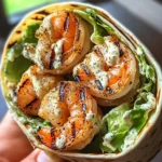 Grilled Shrimp Caesar Wraps