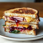 Ham Cheddar Cranberry Melt