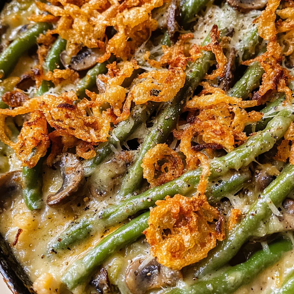 Homemade Green Bean Casserole