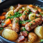 Irish Sausage and Bacon Stew