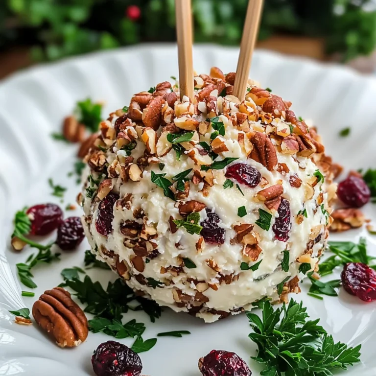 Juicy Christmas Cheese Ball
