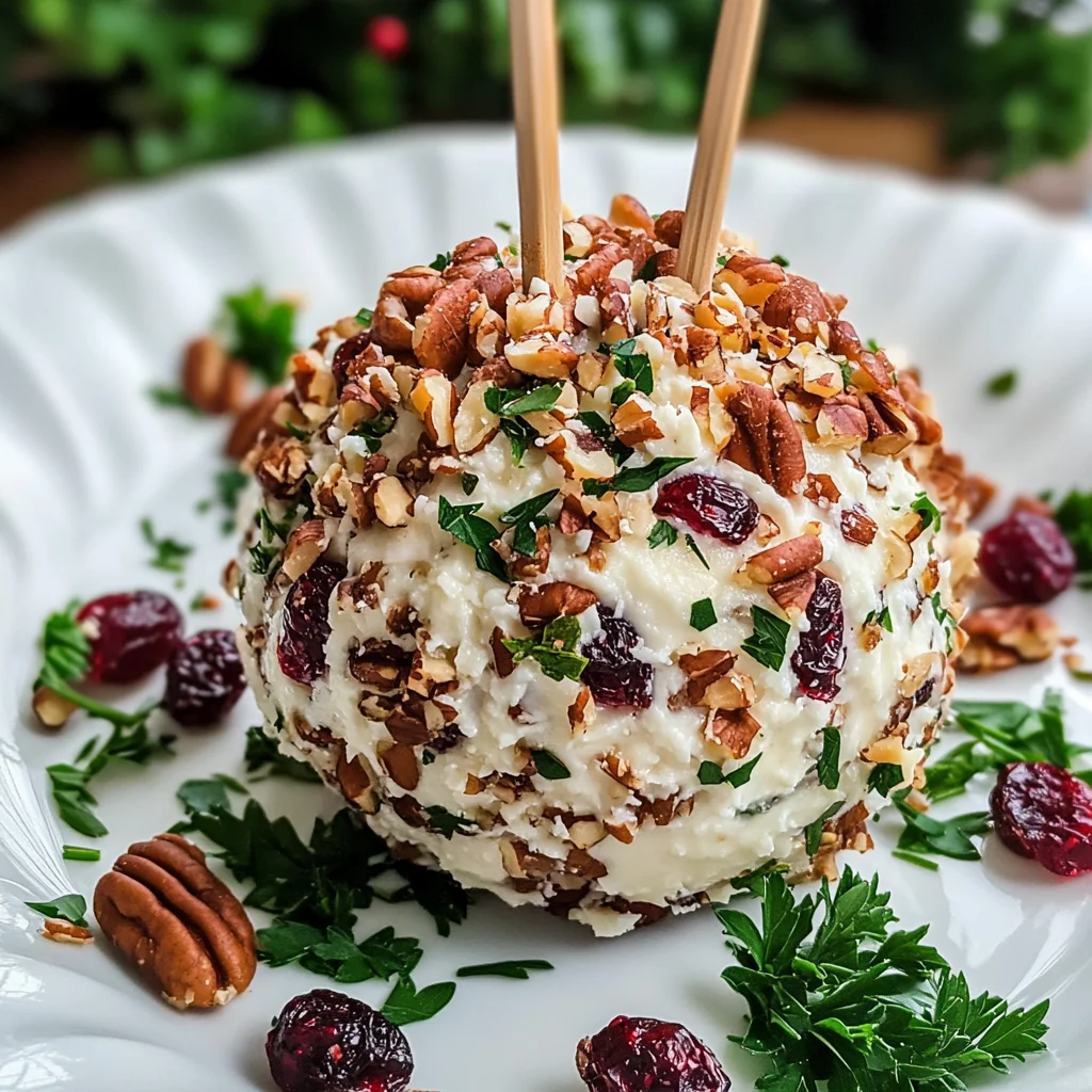 Juicy Christmas Cheese Ball